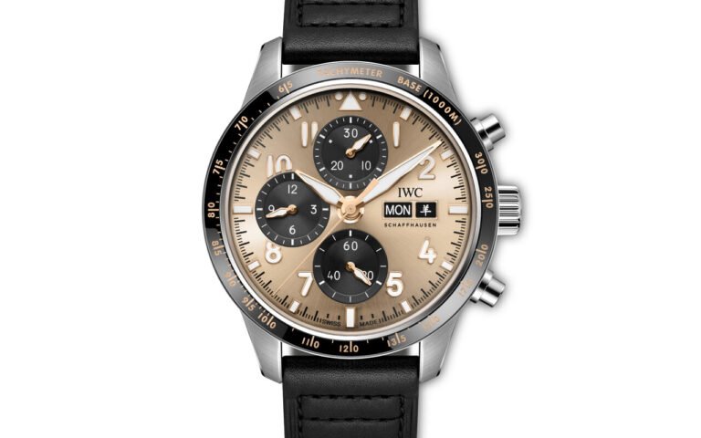 Cadran doré et rotor sculpté en trois chèvres : IWC limite à 500 exemplaires sa Pilot’s Watch Performance Chronograph pour l’Année de la Chèvre 2027