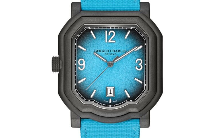 Cadran turquoise inédit et boîtier en titane de 64 grammes : la maison fondée par Gérald Genta sort une Maestro de tennis à 100 exemplaires