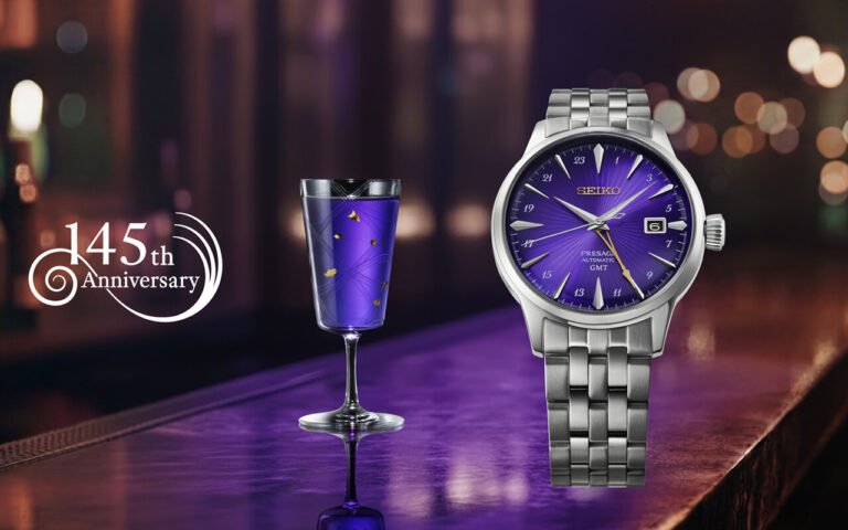 Cadran violet Edo Murasaki et aiguille 24 heures : Seiko limite à 6 000 exemplaires sa Presage Cocktail Time GMT
