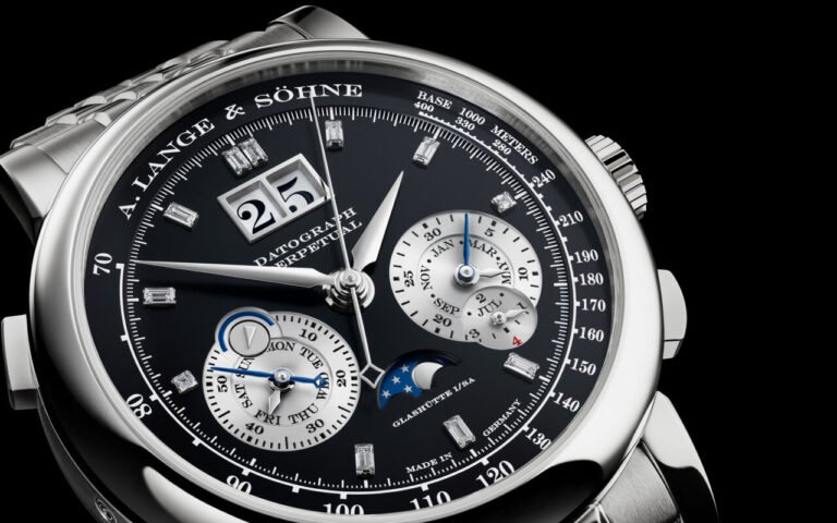 Cinquante exemplaires, un seul métal : A. Lange & Söhne pousse la Datograph Perpetual jusqu’au bracelet en platine