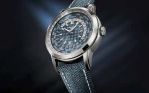 Date calée sur l’heure locale, une première mondiale brevetée : la Patek Philippe Heure Universelle 5330G prolonge l’invention de Louis Cottier