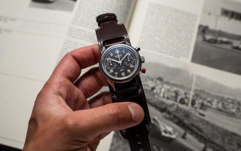 Signature de McQueen sur le cadran et 300 exemplaires : Hanhart dédie sa 417 ES à Steve McQueen, avec l’accord de sa famille