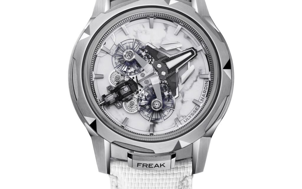 Un disque des heures taillé dans la howlite du Canada : Ulysse Nardin limite la Freak S Howlite à 15 exemplaires réservés aux États-Unis, à 190 700 dollars