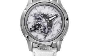 Un disque des heures taillé dans la howlite du Canada : Ulysse Nardin limite la Freak S Howlite à 15 exemplaires réservés aux États-Unis, à 190 700 dollars