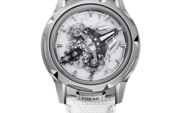 Un disque des heures taillé dans la howlite du Canada : Ulysse Nardin limite la Freak S Howlite à 15 exemplaires réservés aux États-Unis, à 190 700 dollars