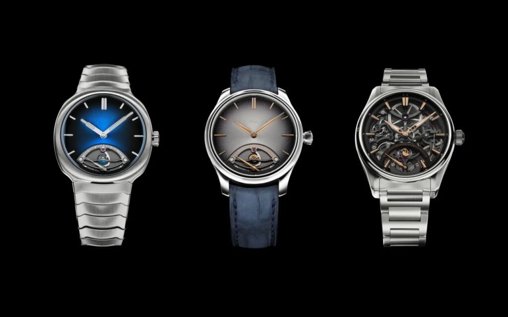 Une aiguille qui revient à zéro toutes les 30 secondes : H. Moser & Cie l’installe sur la Pioneer Skeleton, la Streamliner et l’Endeavour